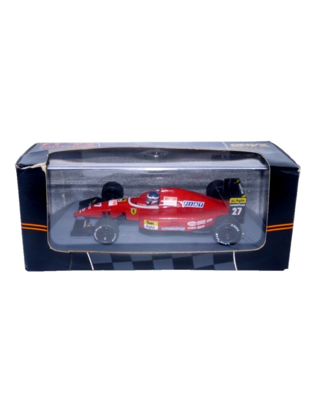 ONYX diecast 4" race car #137 Ferrari F92A Jean Alesi New 1992 Case & Box Dmg